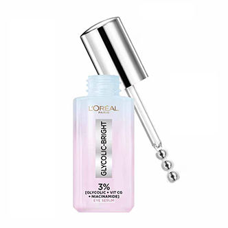 L'Oreal Paris Glycolic Bright Dark Circle Eye Serum - how do you get glowing skin