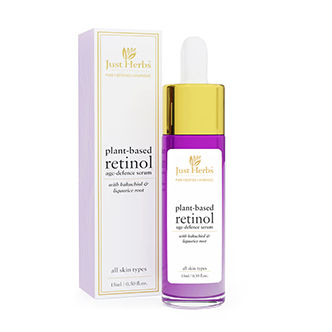 Just Herbs Plant-Based Retinol Face Serum
