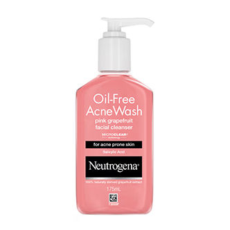 Neutrogena Oil-Free Acne Wash Pink Grapefruit Facial Cleanser