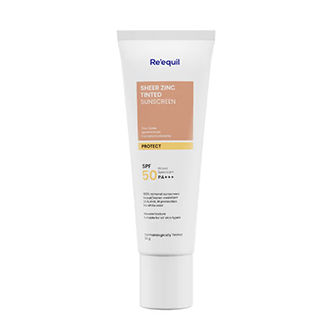 Re'equil Sheer Zinc Tinted Sunscreen