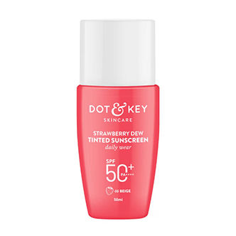 Dot & Key Strawberry Dew Tinted Sunscreen SPF 50+ PA++++ - 05 Beige
