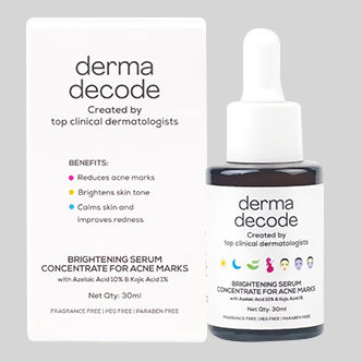 Derma Decode 1% Kojic Acid 10% Azelaic Acid Brightening Serum