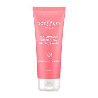 Dot & Key Watermelon & Vitamin C SuperGlow Gel Face Wash For Glowing Skin & Spots Reduction