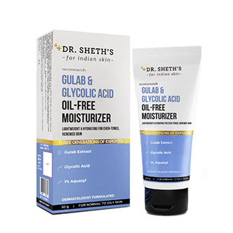 Dr. Sheth's Gulab & Glycolic Acid Oil-Free Moisturizer
