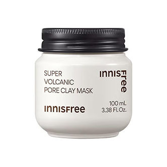 Innisfree Super Volcanic Pore Clay Mask 2X For Clogged Pores - Reduces Excess Sebum