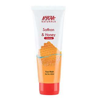 Nykaa Naturals Saffron & Honey Face Wash For Glowing Skin