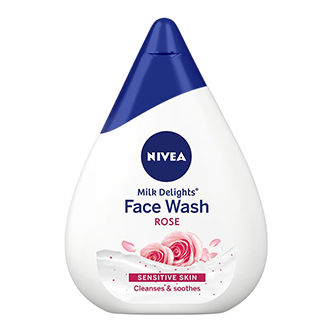 NIVEA Milk Delights Face Wash Rose - Sensitive Skin