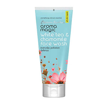 Aroma Magic White Tea & Chamomile Face Wash Everyday Pollution Defence