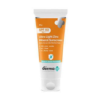 The Derma Co Ultra Light Zinc Mineral Sunscreen