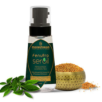 Manestream Fenupro Fenugreek & Green Tea Seroil (Hair Oil & Serum)