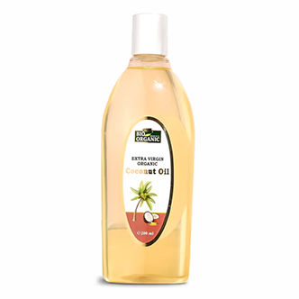 dandruff solution at home with Indus Valley Bio Organic 100% Pure Extra Virgin Coconut Oil 