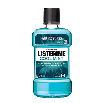 dandruff therapy at home with Listerine