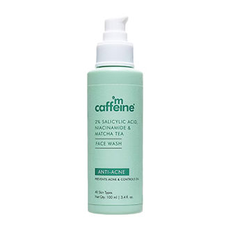 MCaffeine 2% Salicylic Acid Anti Acne Face Wash
