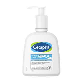 C: Cetaphil Hydrating Foaming Cream Cleanser