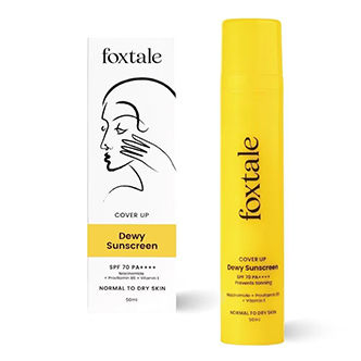 S: Foxtale Dewy Sunscreen