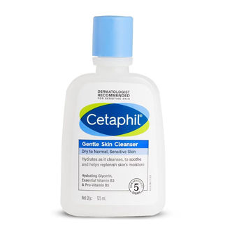 Cetaphil Gentle Skin Cleanser Dry to Normal Skin with Niacinamide Dermatologist Recommended