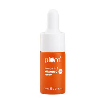 Plum 15% Vitamin C Glow Face Serum - Dermat Tested To Fight Dark Spots, Pigmentation & Dull Skin