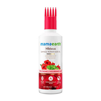 Mamaearth Hibiscus Damage Repair Hair Oil
