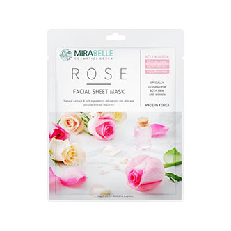 Mirabelle Rose Facial Sheet Mask
