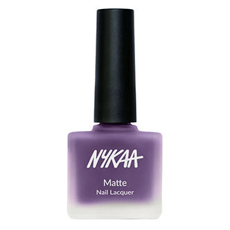 Nykaa Matte Nail Enamel Polish - Lavender Gelato 110
