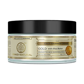 Khadi Natural Ayurvedic Face Gold Massage Cream