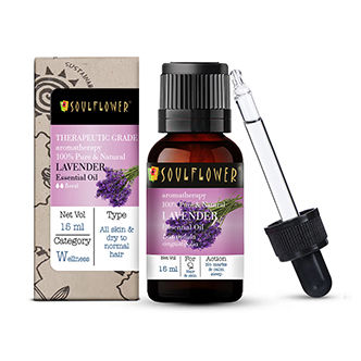 lavender extract benefits - Soulflower Lavender Essential Oil for Healthy Hair Growth, Skin, Good Sleep, 100% Organic Natural