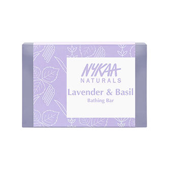  Nykaa Naturals Lavender & Basil Soothing Bathing Soap