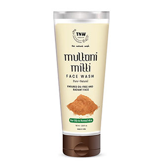 TNW The Natural Wash Multani Mitti Face Wash for Glowing & Clear Skin - For Oily Skin