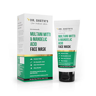 Dr. Sheth's Multani Mitti & Mandelic Acid Face Mask
