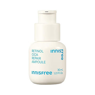 Innisfree Retinol Cica Repair Ampoule With Hyaluronic Acid For Sensitive Skin - Reduces Skin Blemishes