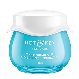 Dot & Key 72HR Hydrating Gel Face Moisturizer With Hyaluronic & Probiotics For Normal To Oily Skin