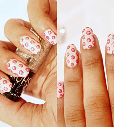 Glitter Polka Dot