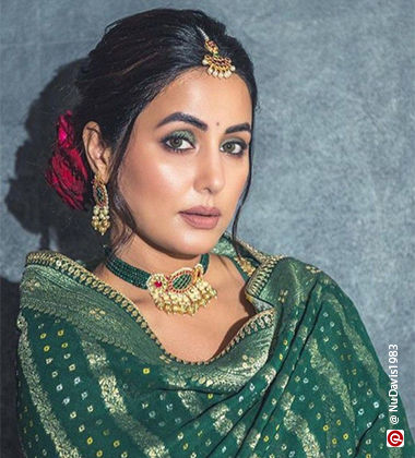 Hina Khan’s Lohri Looks