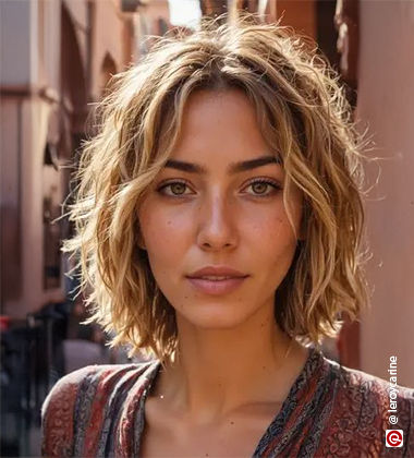 bob cut hairstyle undone bob