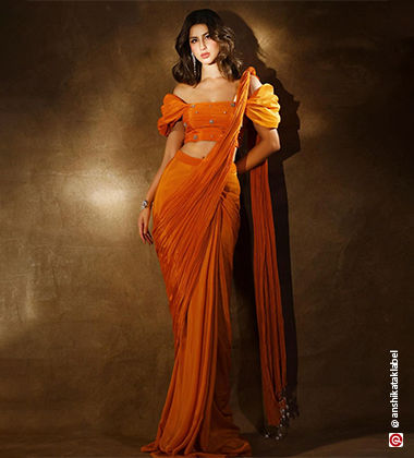 reception look for bride in saree
