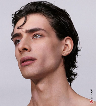 long hairstyles for men with thin hair - slicked back undercut