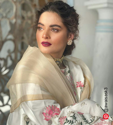 woman  with curly hair