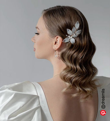 woman wearing white dress