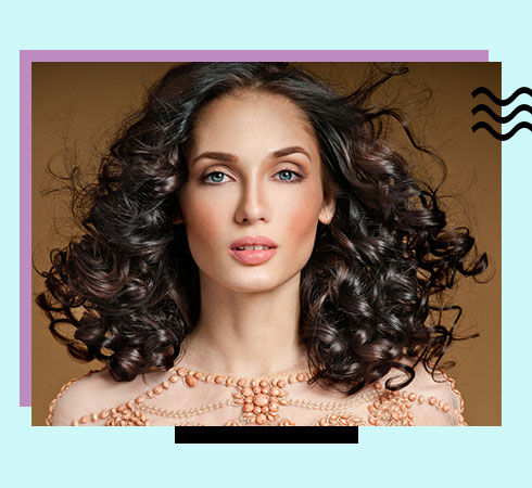 Best haircuts for curly hair – shoulder cut