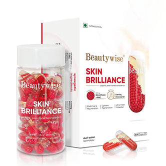 Beautywise Skin Brilliance - 500mg Glutathione & NAC in EPO - Dual-Action Capsules