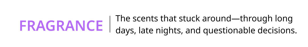 Fragrance