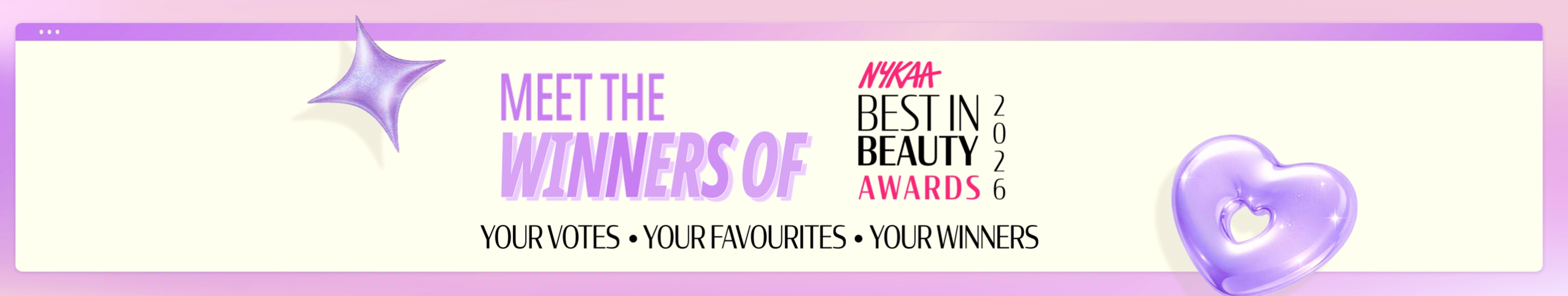 winner banner