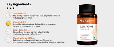 healthkart glutathione Buy HK Vitals With Vitamin C & E, Biotin Veg Capsules Online how many b12 injections